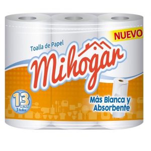 TOALLA MI HOGAR 13 METROS Paquete 5X4