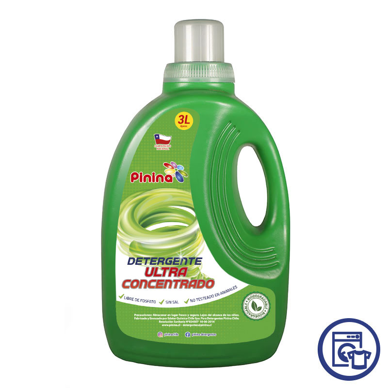 Detergente ULTRA CONCENTRADO Verde 3 LITROS